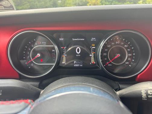 Red 2020 Jeep Wrangler Unlimited Rubicon