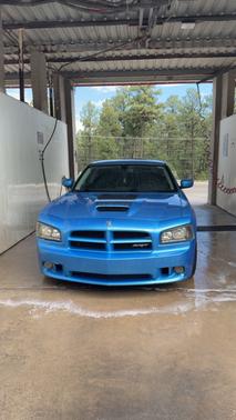 Blue 2008 Dodge Charger SRT8