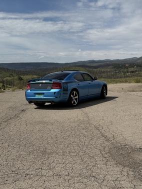 Blue 2008 Dodge Charger SRT8