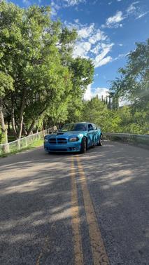 Blue 2008 Dodge Charger SRT8