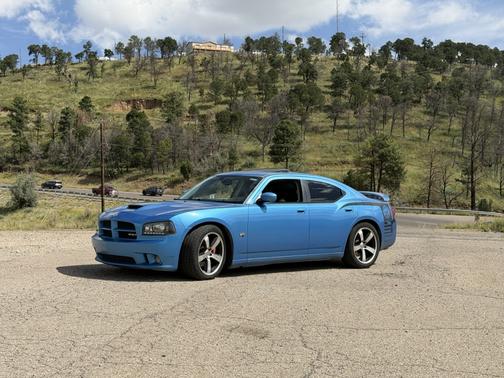 Blue 2008 Dodge Charger SRT8