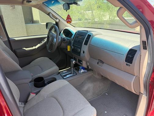 Red 2012 Nissan Frontier SV