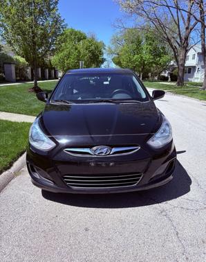 Black 2014 Hyundai Accent GS