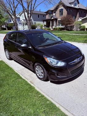 Black 2014 Hyundai Accent GS