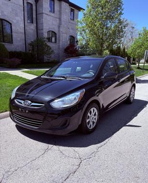 Black 2014 Hyundai Accent GS