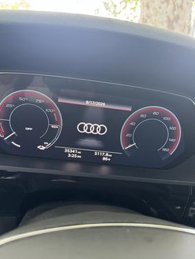 Blue 2022 Audi e-tron Sportback S line Premium Plus