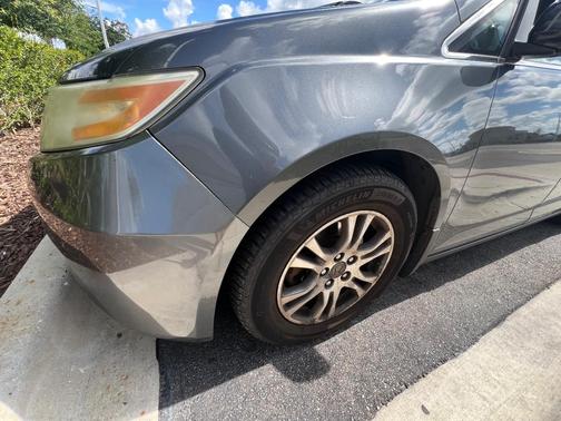 Gray 2013 Honda Odyssey EX-L