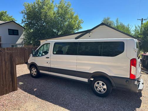 White 2018 Ford Transit-350 XLT