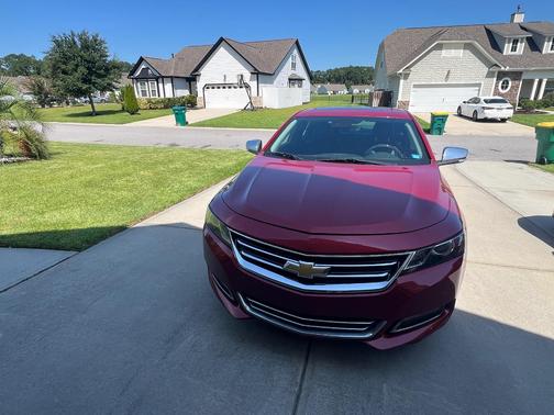 Red 2014 Chevrolet Impala 1LZ