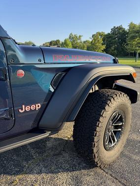 Blue 2025 Jeep Wrangler Rubicon