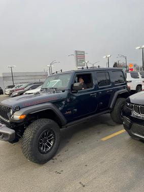 Blue 2025 Jeep Wrangler Rubicon