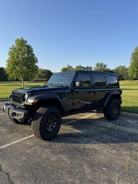 Blue 2025 Jeep Wrangler Rubicon