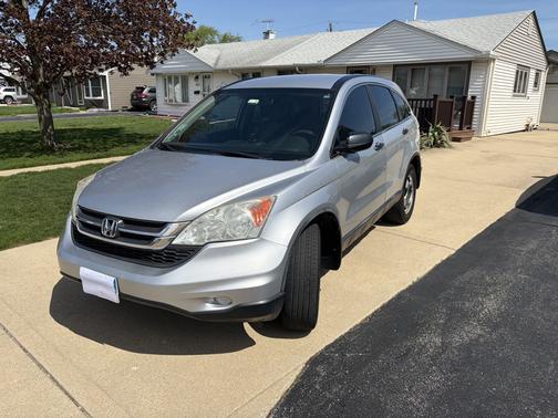 Silver 2011 Honda CR-V LX