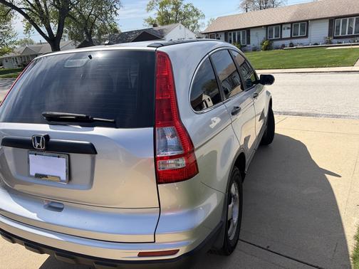 Silver 2011 Honda CR-V LX