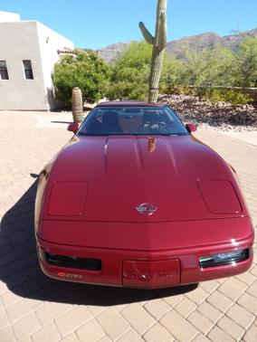 Red 1993 Chevrolet Corvette Base