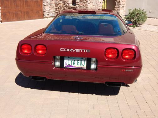 Red 1993 Chevrolet Corvette Base