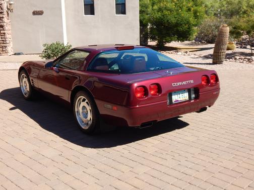 Red 1993 Chevrolet Corvette Base