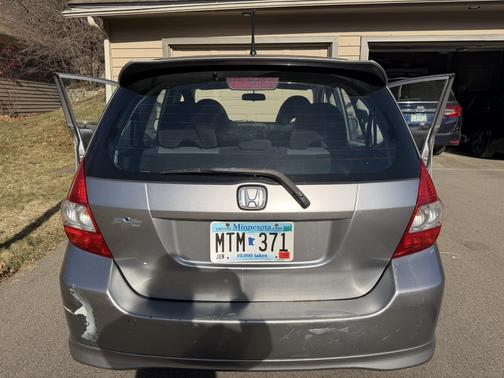 Gray 2008 Honda Fit Sport