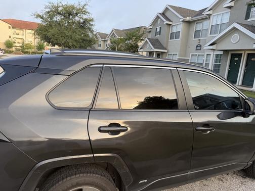 Gray 2022 Toyota RAV4 Hybrid XLE