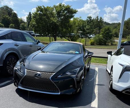 Black 2025 Lexus LC 500 Base