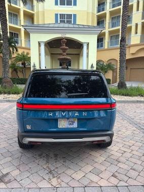 Blue 2023 Rivian R1S Adventure Quad-Motor Large Package