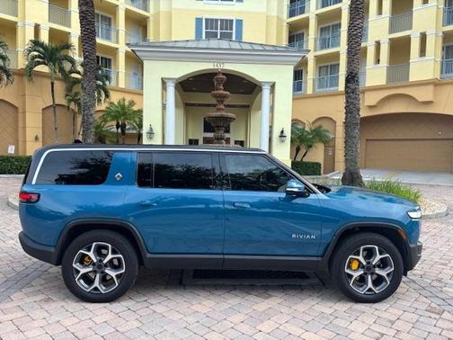 Blue 2023 Rivian R1S Adventure Quad-Motor Large Package