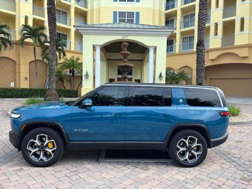 Blue 2023 Rivian R1S Adventure Quad-Motor Large Package