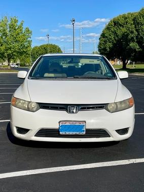 White 2008 Honda Civic EX