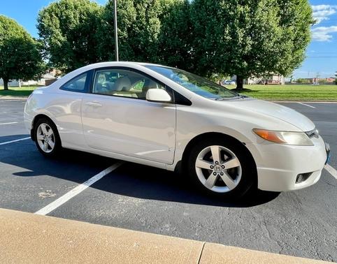 White 2008 Honda Civic EX