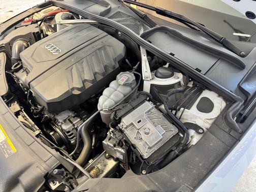 White 2022 Audi A4 45 S line Premium Plus