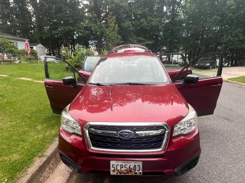 Red 2017 Subaru Forester 2.5i