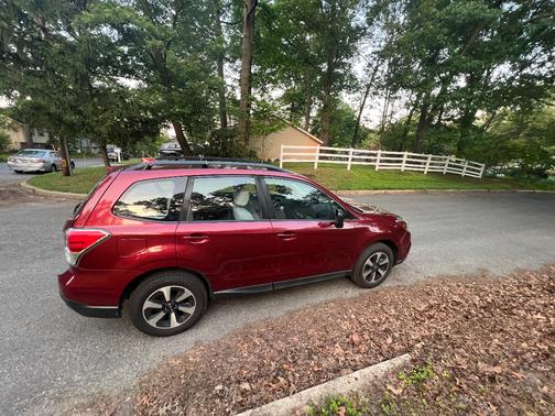 Red 2017 Subaru Forester 2.5i