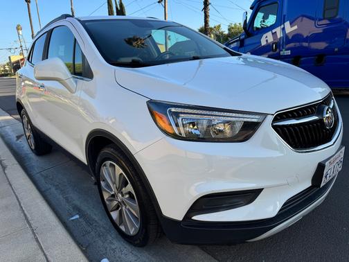 White 2020 Buick Encore Preferred