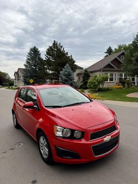 Red 2015 Chevrolet Sonic LT