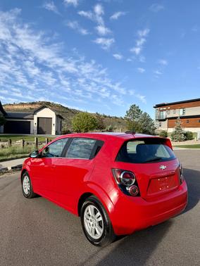 Red 2015 Chevrolet Sonic LT