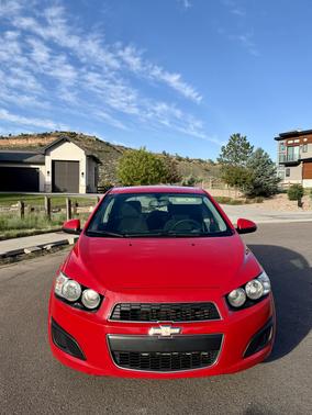 Red 2015 Chevrolet Sonic LT