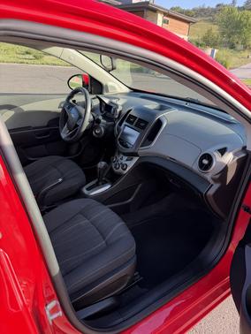 Red 2015 Chevrolet Sonic LT