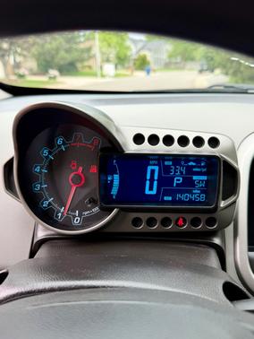 Red 2015 Chevrolet Sonic LT