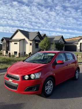 Red 2015 Chevrolet Sonic LT