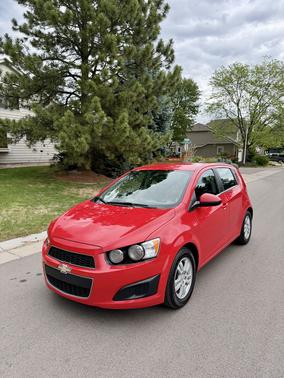 Red 2015 Chevrolet Sonic LT
