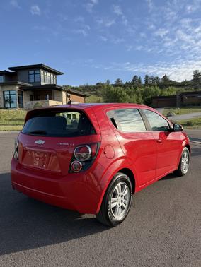 Red 2015 Chevrolet Sonic LT