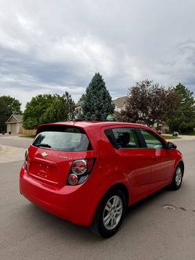 Red 2015 Chevrolet Sonic LT