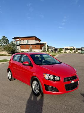 Red 2015 Chevrolet Sonic LT