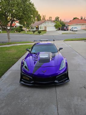 Purple 2017 Chevrolet Corvette Z06