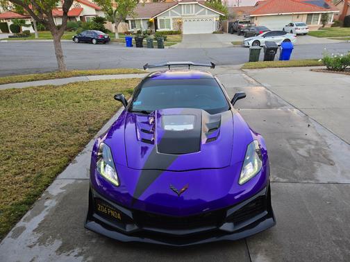 Purple 2017 Chevrolet Corvette Z06