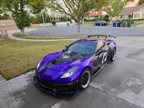 Purple 2017 Chevrolet Corvette Z06