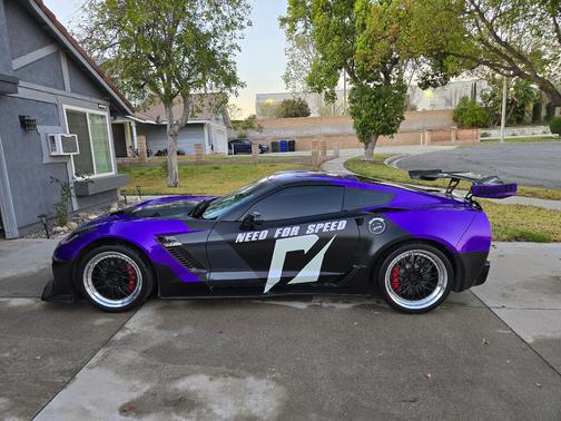 Purple 2017 Chevrolet Corvette Z06