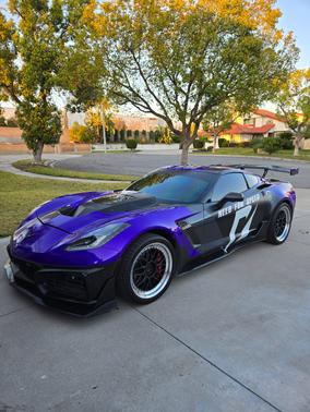 Purple 2017 Chevrolet Corvette Z06