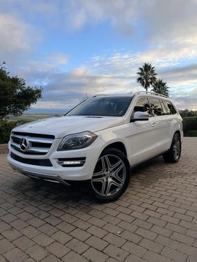 White 2015 Mercedes-Benz GL-Class GL 450 4MATIC