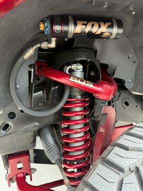 Red 2018 Ford F-150 Platinum